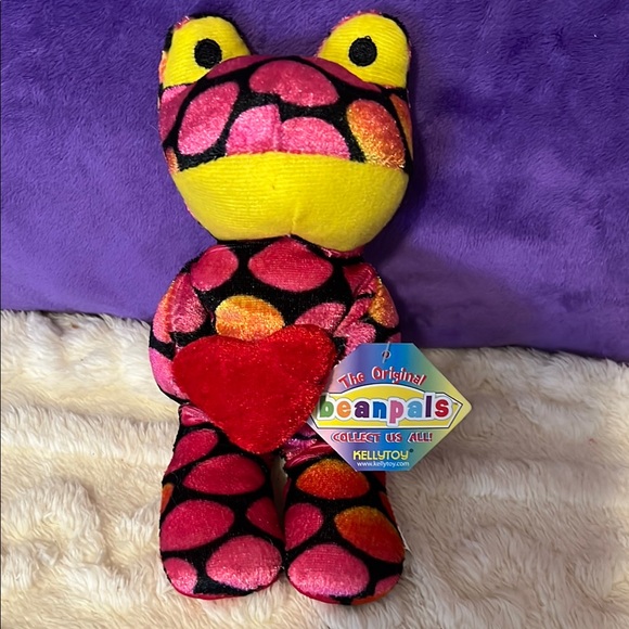Kellytoy The Original Beanpals Frog Plush, Collectible - Picture 1 of 8